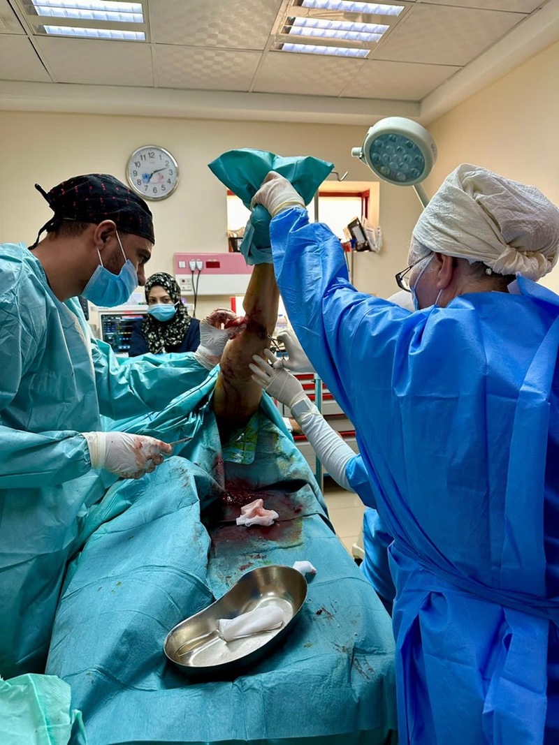 Other image for ‘Supergran’ nurse awarded medal for life-saving work in war-torn Gaza
